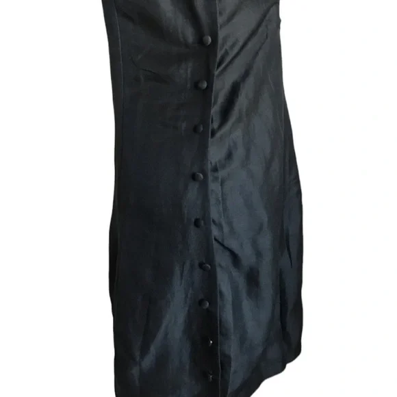 NWT- Revolve, Capulet black linen blend dress. Size XS - Picture 5 of 8
